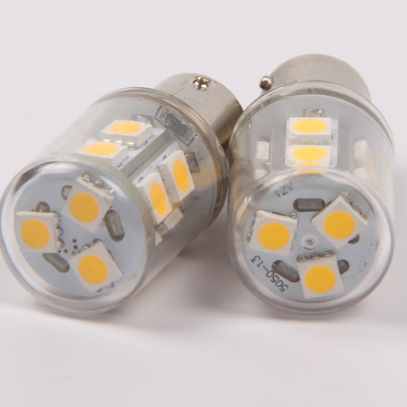 BAY15D BA15DボートマリンLED電球5050 13SMD