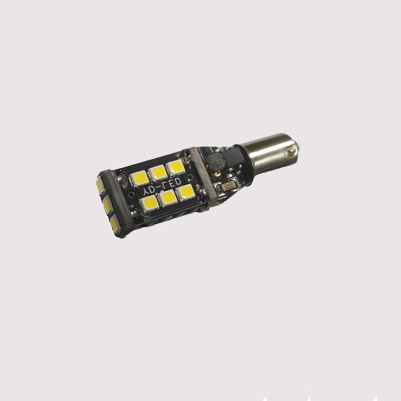 CANBUS 15SMD 2835 BAW9S HY21W BA9S BAY9S H21W BAX9S H6W自動LED交換用電球